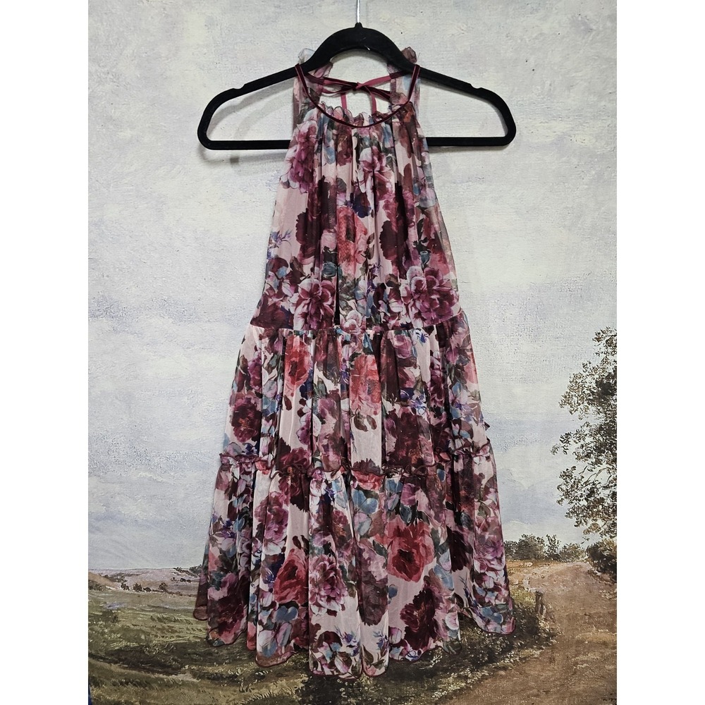VICI Collection Women's Medium Stable Petals Mini Dress Floral Print - Picture 16 of 16